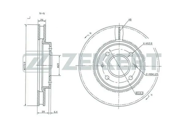 Brake Disc (BS-5332)