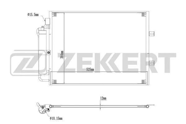 Condenser, air conditioning (MK-3191)