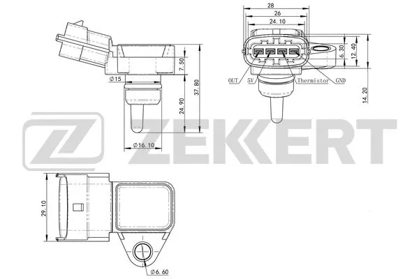 Sensor, intake manifold pressure (SE-1031)