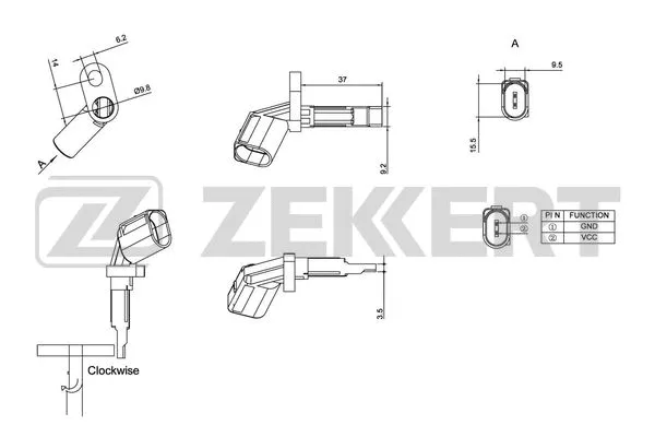 Sensor, wheel speed (SE-6023)