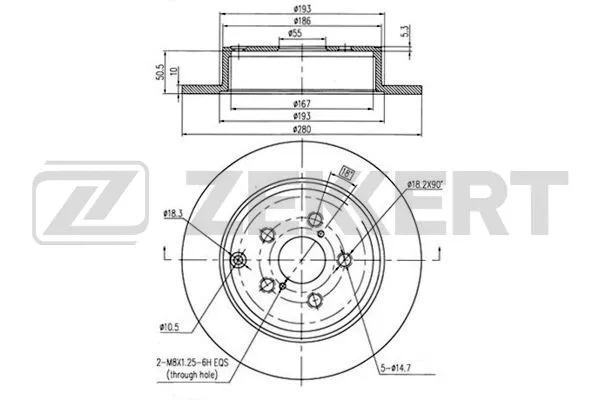 Brake Disc (BS-5473B)