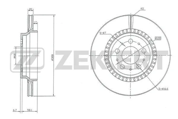 Brake Disc (BS-5303)