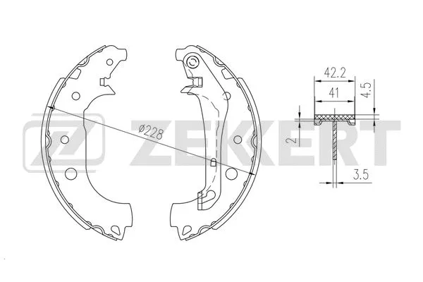 Brake Shoe Set