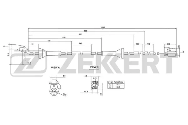 Sensor, wheel speed (SE-6148)
