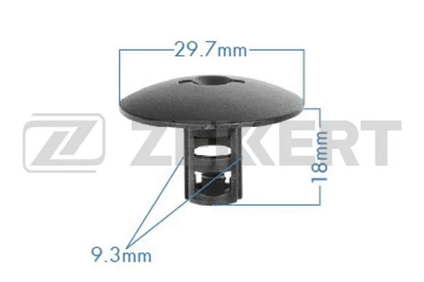 Clip, trim/protection strip (BE-3528)