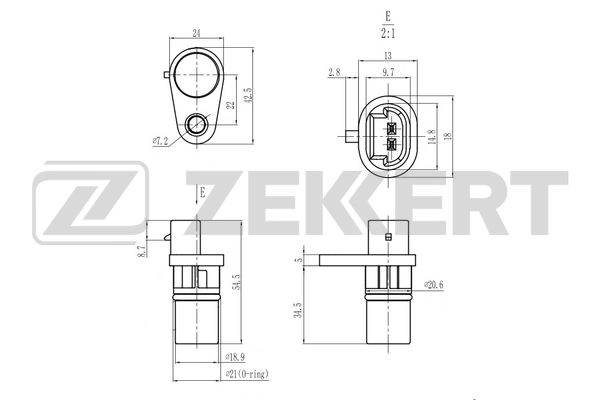 Sensor, crankshaft pulse (SE-4102)