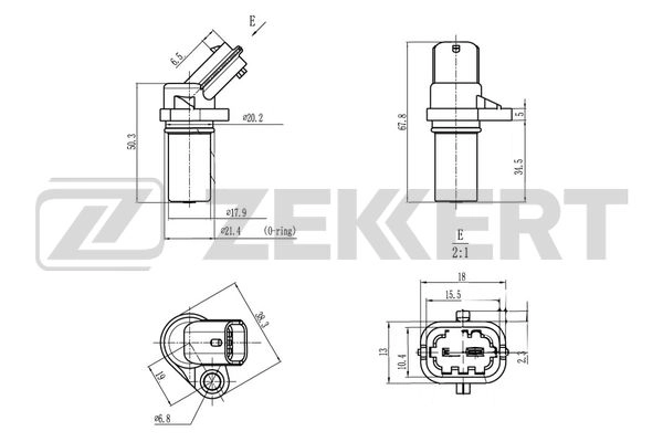 Sensor, crankshaft pulse (SE-4058)