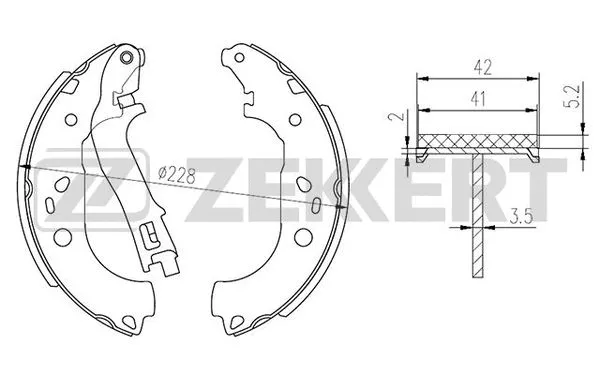 Brake Shoe Set