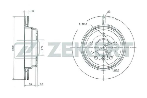 Brake Disc (BS-5210)