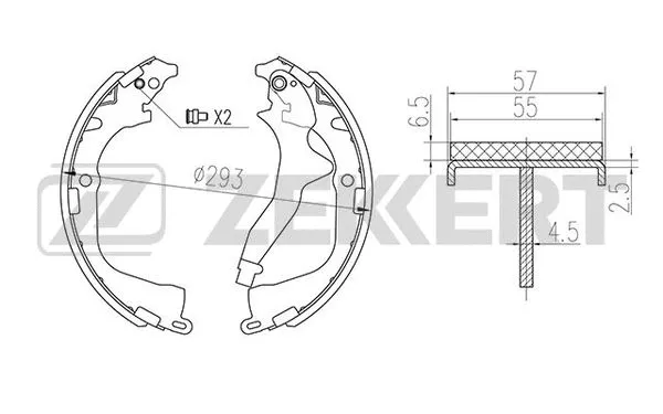 Brake Shoe Set