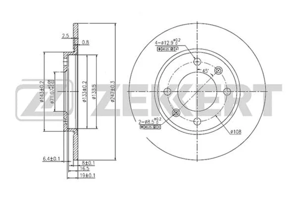 Brake Disc (BS-5114)