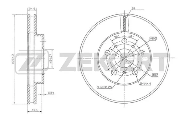 Brake Disc (BS-5751)
