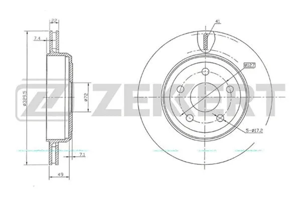 Brake Disc (BS-5664)