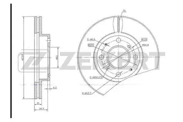 Brake Disc (BS-5686)