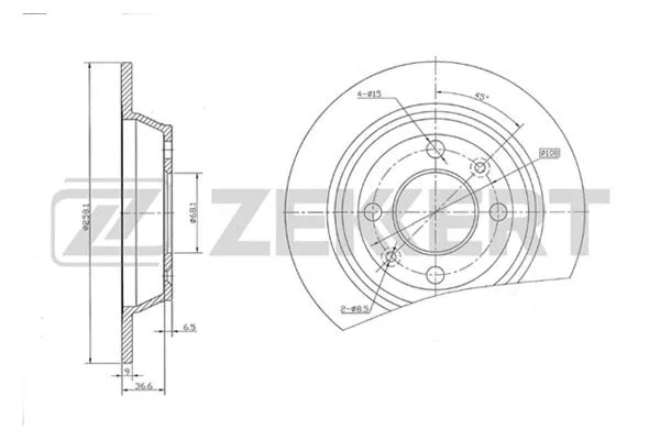 Brake Disc (BS-5128)