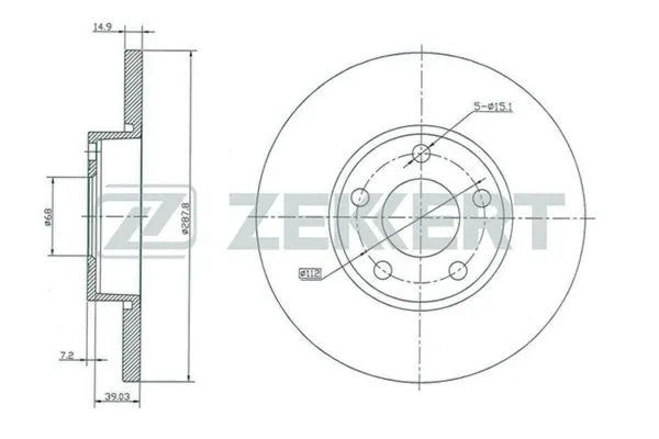 Brake Disc (BS-5078)