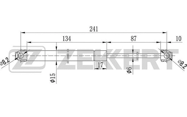Gas Spring, bonnet (GF-1003)