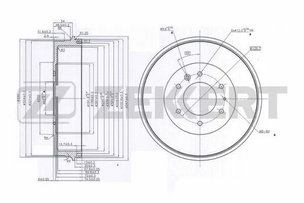 Brake Drum (BS-5526)