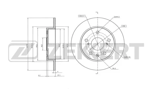 Brake Disc (BS-6243)