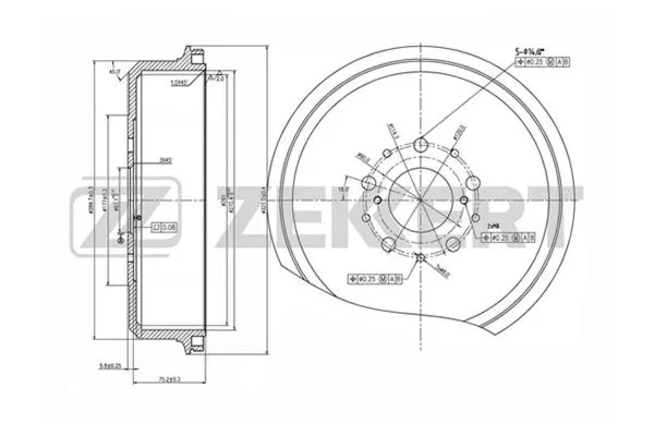 Brake Drum (BS-5543)