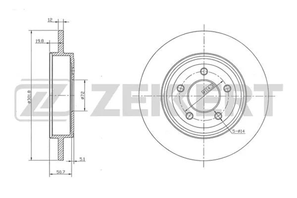 Brake Disc (BS-5506)