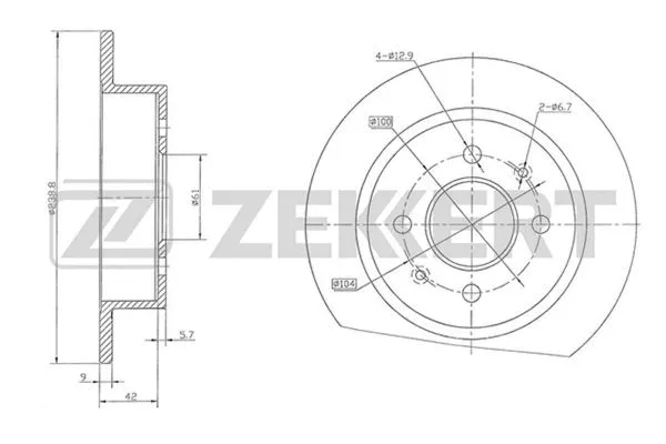 Brake Disc (BS-5754)