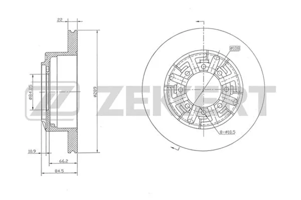 Brake Disc (BS-5443)