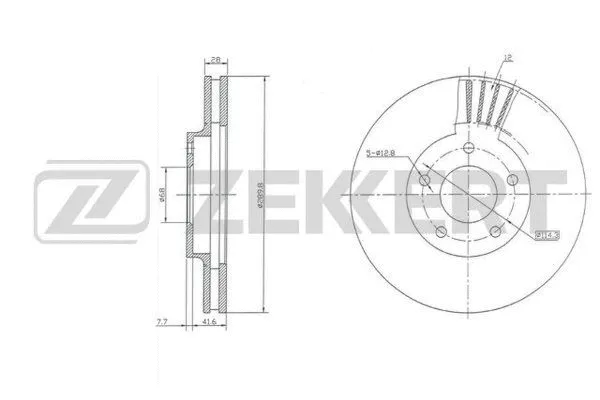 Brake Disc (BS-6086)