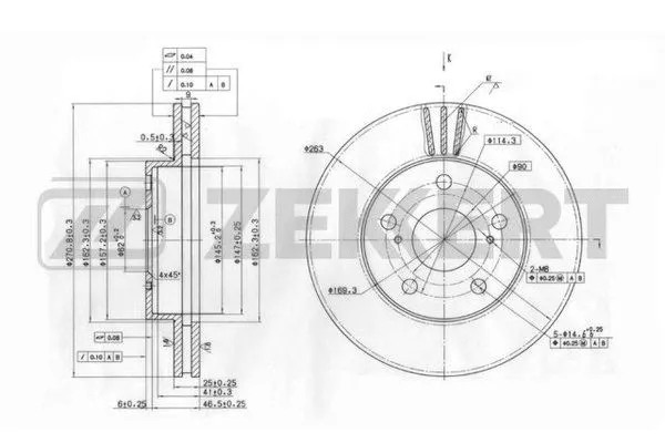 Brake Disc (BS-6040)
