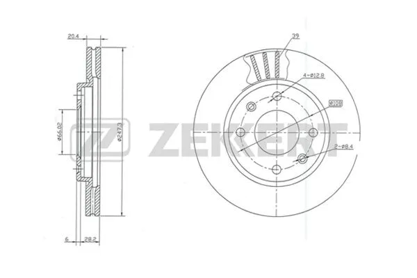 Brake Disc (BS-5115)