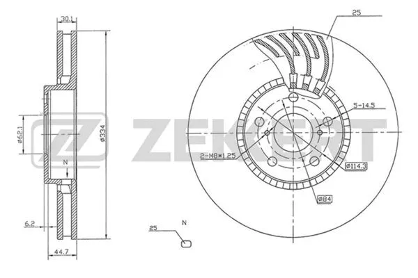 Brake Disc (BS-5782)