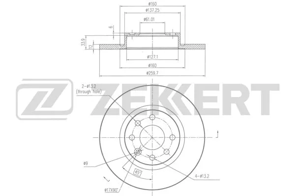 Brake Disc (BS-6302)