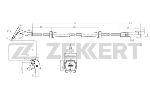 Sensor, wheel speed (SE-6183)