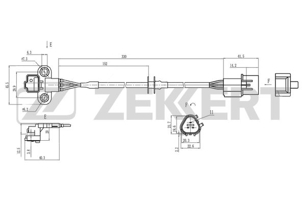 Sensor, crankshaft pulse (SE-4049)