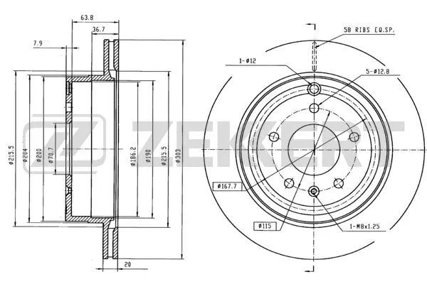 Brake Disc (BS-5269B)