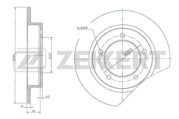 Brake Disc (BS-5813)