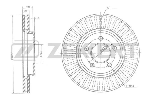 Brake Disc (BS-5469)