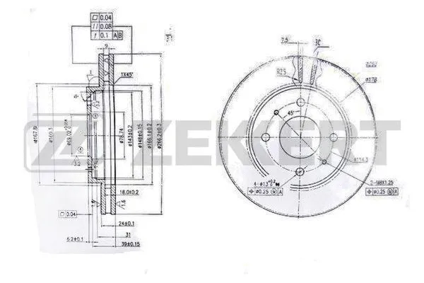 Brake Disc (BS-6048)