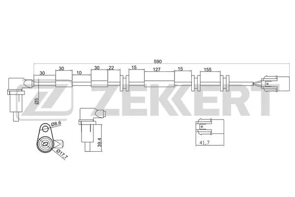 Sensor, wheel speed (SE-6088)