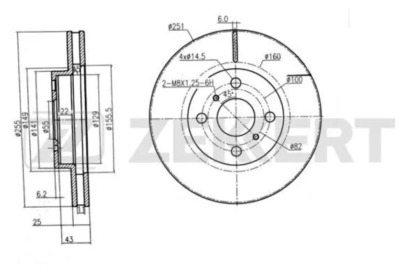 Brake Disc (BS-6217)