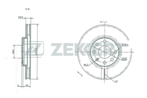 Brake Disc (BS-5100)