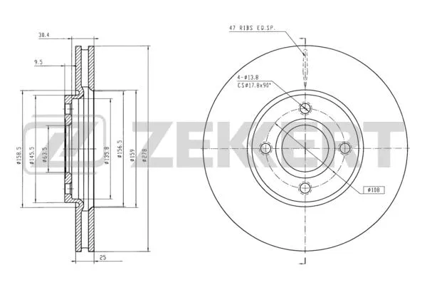 Brake Disc (BS-6000)