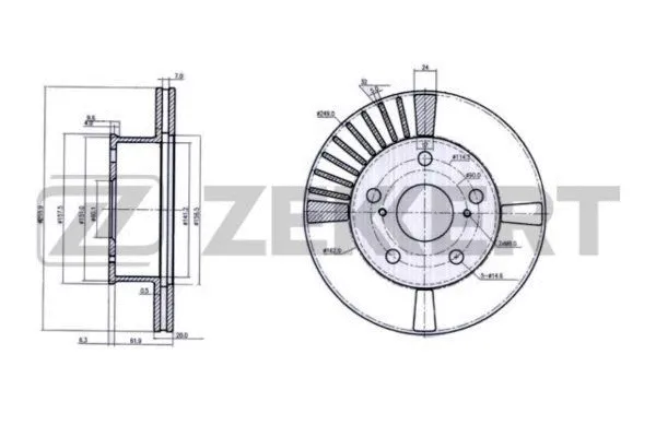 Brake Disc (BS-6198)