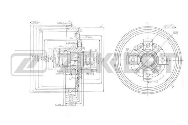 Brake Drum (BS-6093)