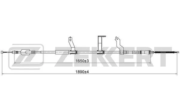 Cable Pull, parking brake (BZ-1012)