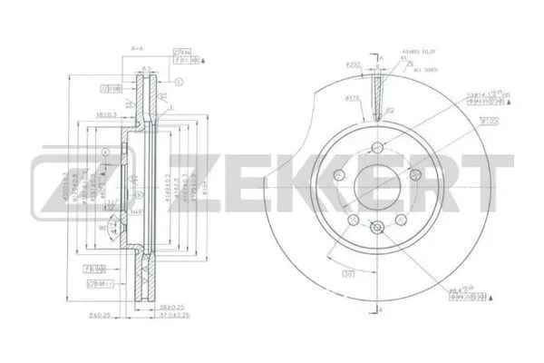 Brake Disc (BS-5836)