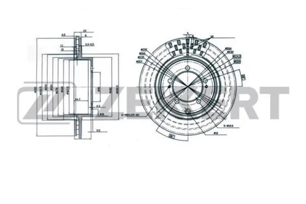 Brake Disc (BS-6216)