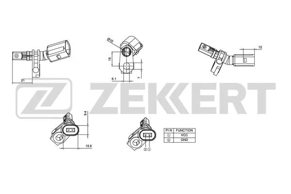 Sensor, wheel speed (SE-6011)