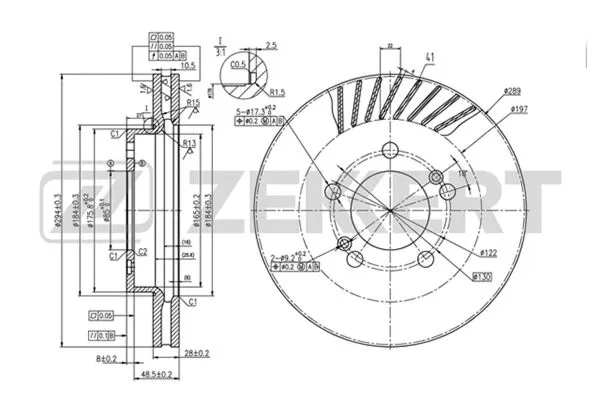 Brake Disc (BS-5490)