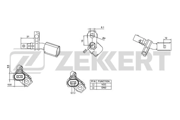 Sensor, wheel speed (SE-6012)